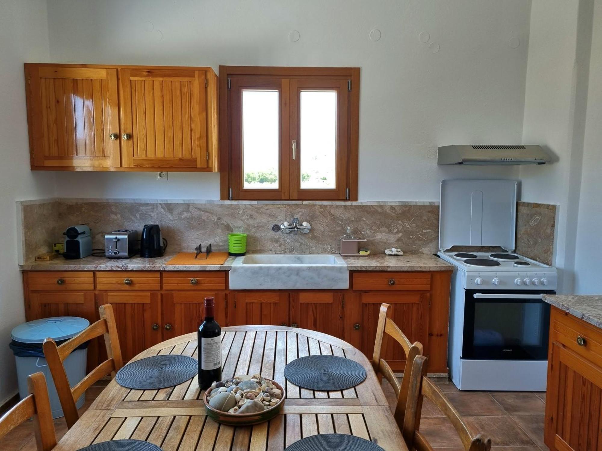 All Season Lovely Seafront Cottage 基萨莫斯 外观 照片